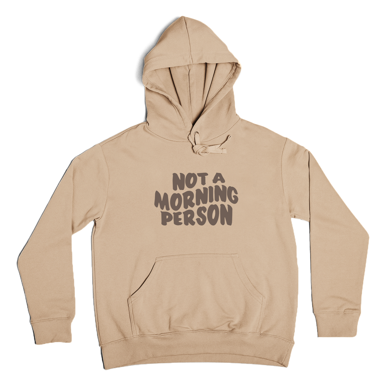 Hoodie 'Not a Morning Person'
