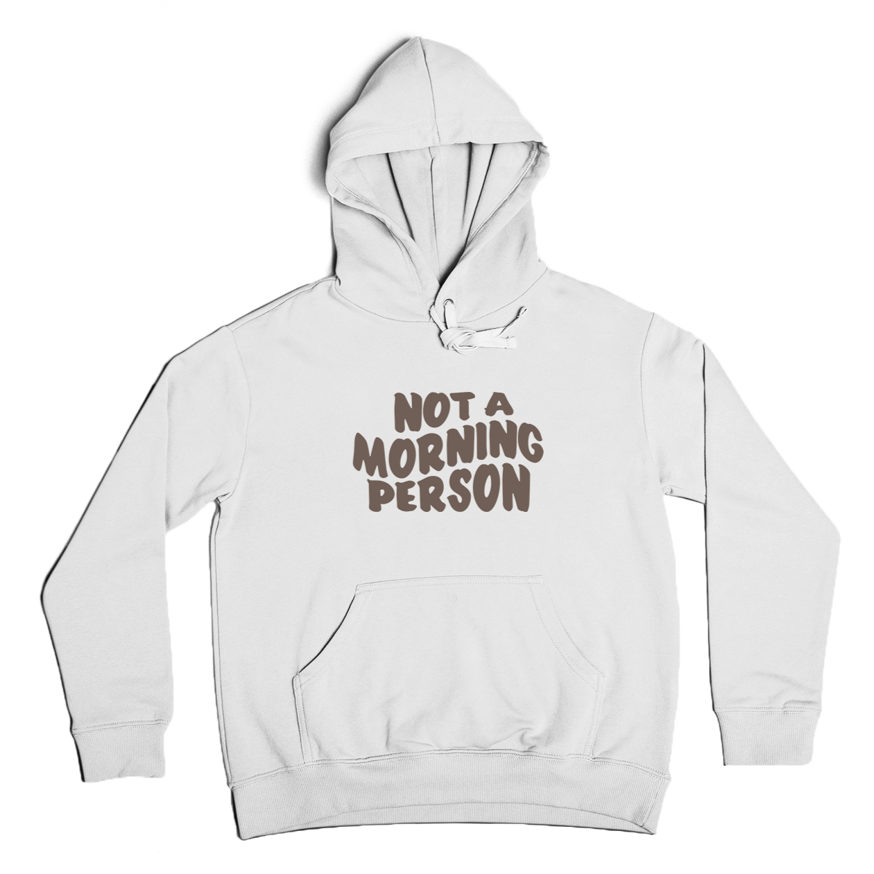 Hoodie 'Not a Morning Person'
