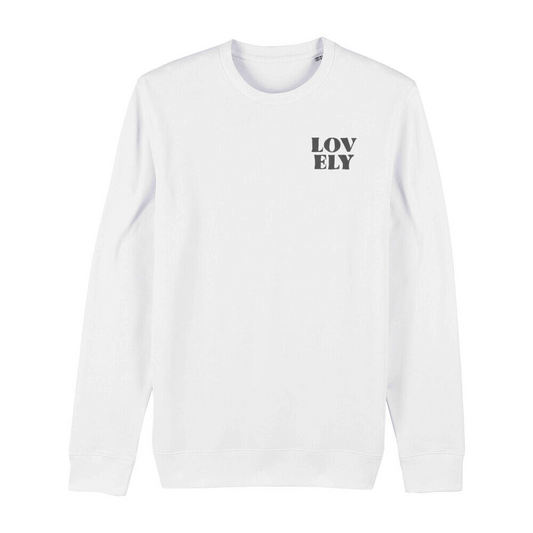 Premium Organic Sweatshirt 'Lovely'