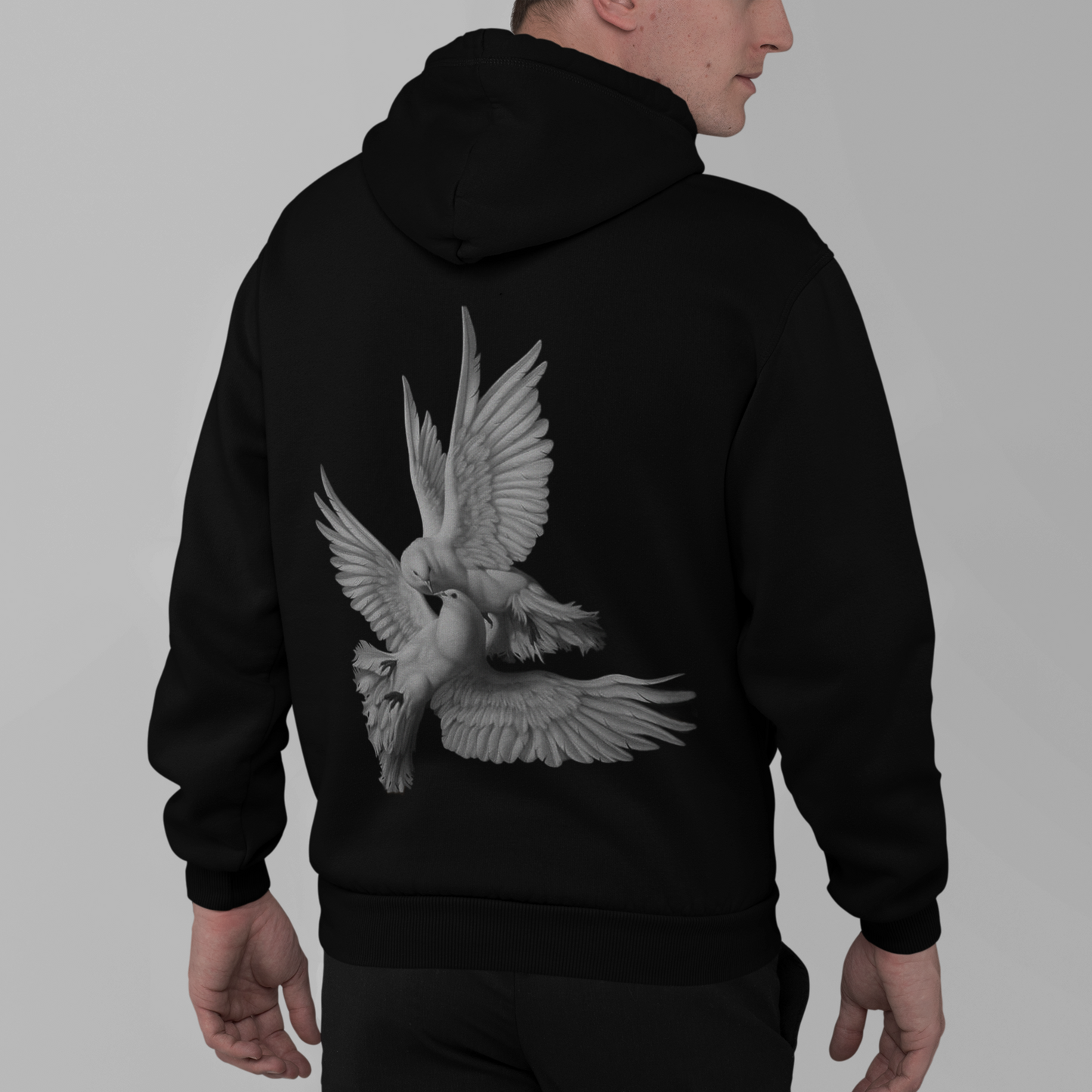 Premium 100% Cotton Oversize Hoodie 'Let's Fly'